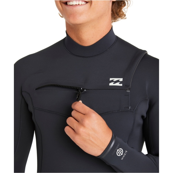 Billabong Absolute 4/3mm Chest Zip 2026 Kombinezon Mski ABYW100258 - Black